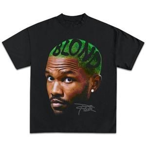 Frank Oceans Shirt Rap Tee Concert Merch Blonds Album Cover Graphic T-Shirt 2